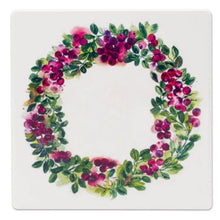 Load image into Gallery viewer, Cranberry Wreath Coasters | 2 Styles