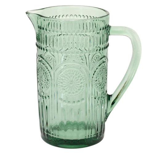 Sage Glass Pitcher