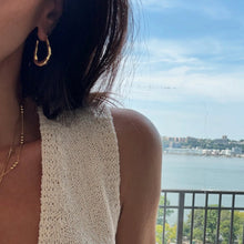 Load image into Gallery viewer, Relic Hoop Earrings