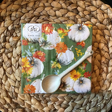Load image into Gallery viewer, White Pumpkin Napkins | Two Styles