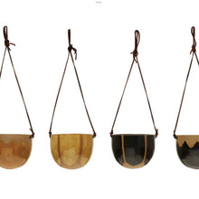 Load image into Gallery viewer, Hanging Pot with Leather | 4 Styles