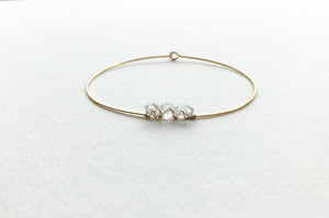 Herkimer Diamond Bracelet available at Bench Home