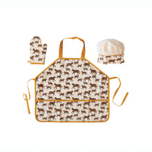 Load image into Gallery viewer, Kids Cotton Apron Set | 2 Styles