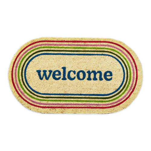 Round Welcome Mat