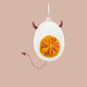 Deviled Egg Ornament available at Bench Home