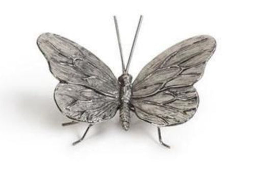 Zodax Decorative Antique Pewter Butterfly