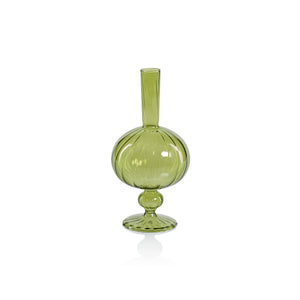 Green Venetian Spiral Vase | 3 Styles available at Bench Home