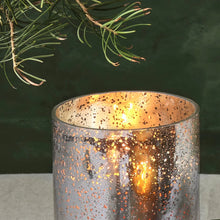 Load image into Gallery viewer, Balsam &amp; Cedar Large Radiant Glass Candle