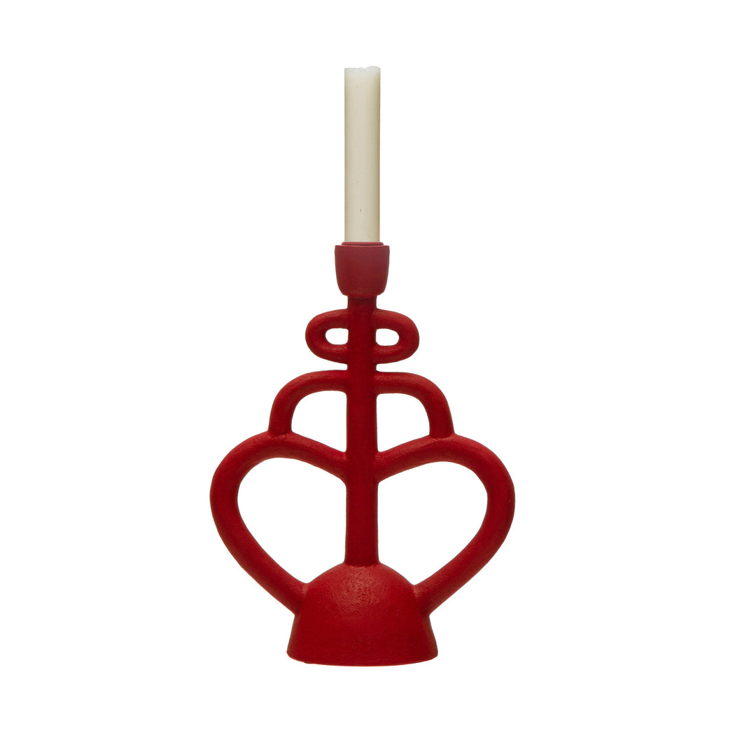 Red Taper Holder | 2 Styles