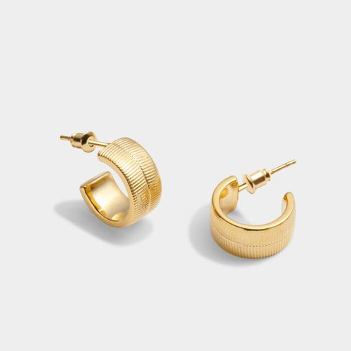 Ciana Huggie Hoop Earrings