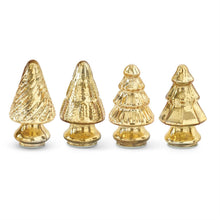 Load image into Gallery viewer, Mini Gold Mercury Glass Tree | Four Styles