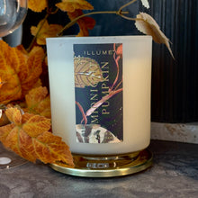 Load image into Gallery viewer, Midnight Pumpkin Signature Glass Candle