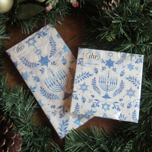 Hanukkah Paper Napkins | Two Styles