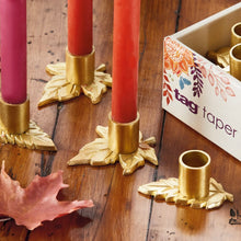 Load image into Gallery viewer, Fall Leaf Taper Holder | Two Styles