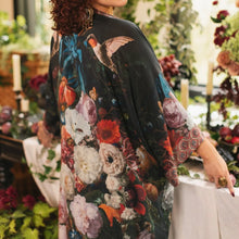 Load image into Gallery viewer, Hummingbird Flight Of Fancy Kimono Robe