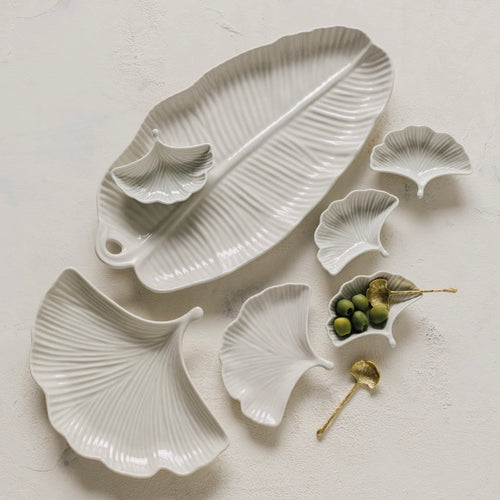 Ginkgo Shaped Plate