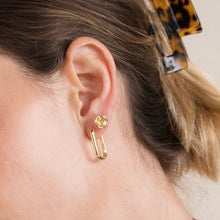Load image into Gallery viewer, Petite Gold Knot Earrings