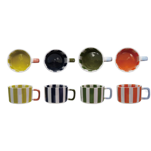 Striped mug