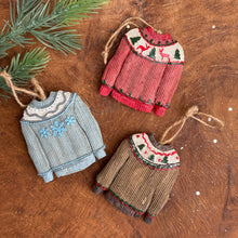 Load image into Gallery viewer, Holiday Sweater Ornament