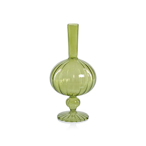 Green Venetian Spiral Vase | 3 Styles available at Bench Home