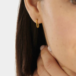 Celine Rope Hoop Earrings available at Bench Home