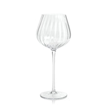 Load image into Gallery viewer, ZODAX Madeleine Optic Glassware - Clear - Red Wine Glass