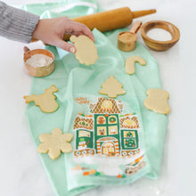 Load image into Gallery viewer, Gingerbread House Tea Towel