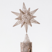 Load image into Gallery viewer, Metal Star Tree Topper