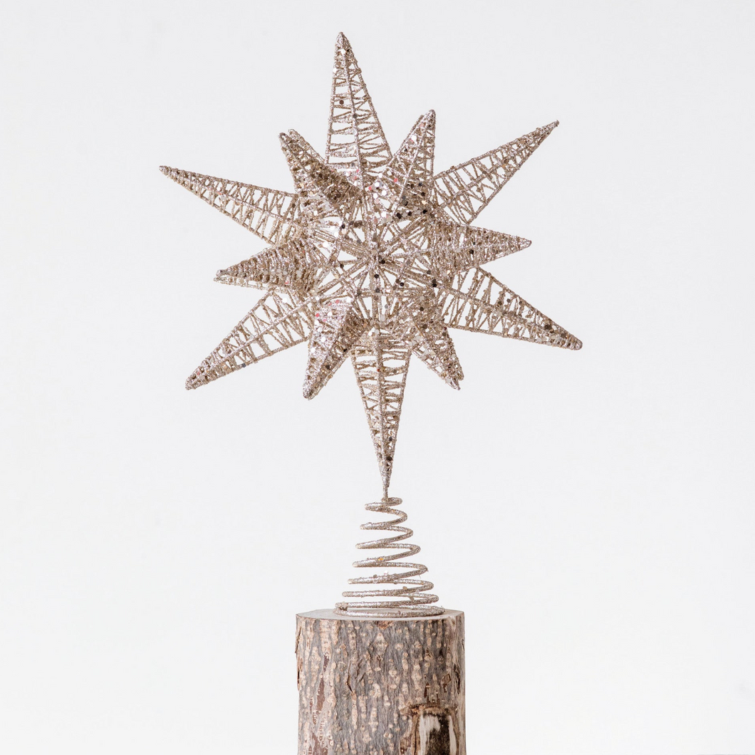 Metal Star Tree Topper