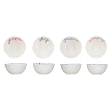 Load image into Gallery viewer, Stoneware Bowl with Holiday Word