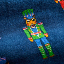 Load image into Gallery viewer, Leopard Nutcrackers Flannel PJ Set