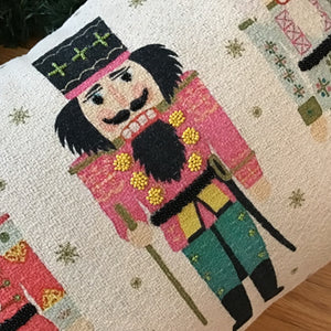 Nutcracker Lumbar Pillow available at Bench Home