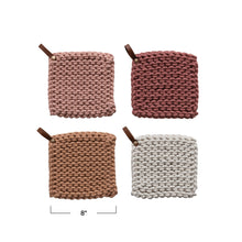 Load image into Gallery viewer, Crochet Pot Holder | 4 Styles