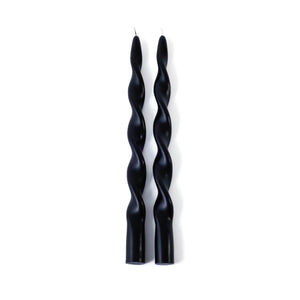 ZODAX Lumière Twist Formal Candles- Set of 2 - 12 in | Six Styles available at Bench Home