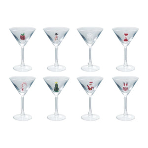 Holiday Martini Glass | 8 Styles available at Bench Home