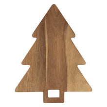 Load image into Gallery viewer, Tree Shaped Wood Serving Board | 2 Styles