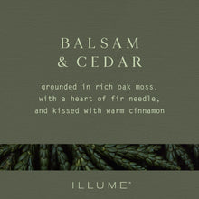 Load image into Gallery viewer, Balsam &amp; Cedar Large Boxed Crackle Glass Candle