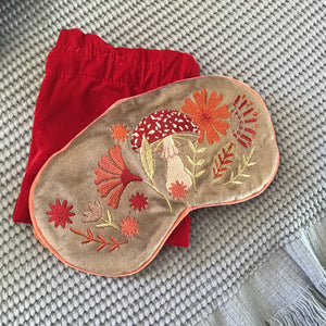Luxe Velvet Eye Mask | Three Styles available at Bench Home