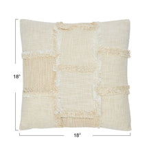 Load image into Gallery viewer, Patch Work Pillow | Cream