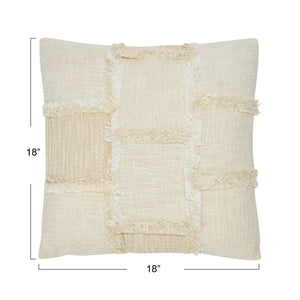 Patch Work Pillow | Cream available at Bench Home
