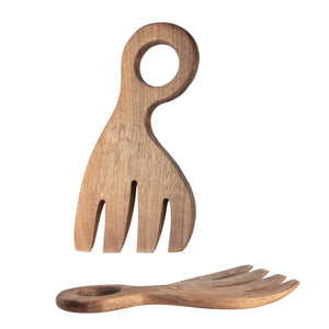Acacia Wood Salad Servers available at Bench Home