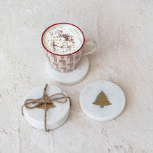 Load image into Gallery viewer, Marble Coasters Set