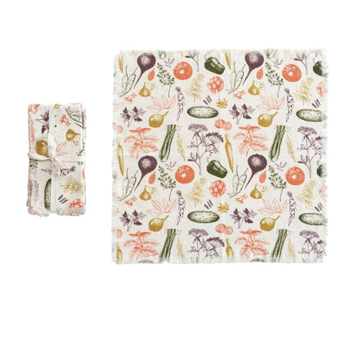 Square Cotton Printed Napkin