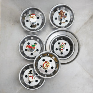 Stainless Holiday Drain Strainer| Six Styles available at Bench Home