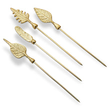 Load image into Gallery viewer, Leaf Cocktail Pick Set