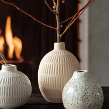Load image into Gallery viewer, Sand Ceramic Bud Vase
