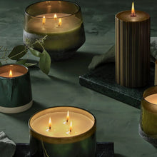 Load image into Gallery viewer, Balsam &amp; Cedar Shine Cermaic Candle