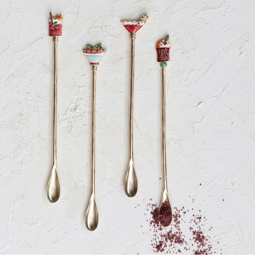 Holiday Cocktail Spoons | 4 Styles