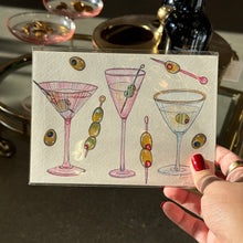 Load image into Gallery viewer, Pink Martini Cocktails Art Print