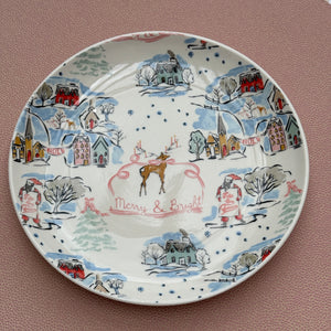 Holiday Pattern Plate | Four Styles available at Bench Home